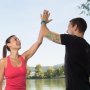 Runtastic Orbit - fitness náramek - černý/modrý