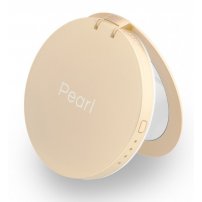Hyper Pearl make-up mirror a powerbank zlatá