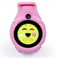 Dětské hodinky s GPS a fotoaparátem CEL-TEC GW600 pink