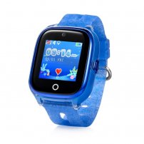  Dětské hodinky s GPS a fotoaparátem CEL-TEC KT01 Blue